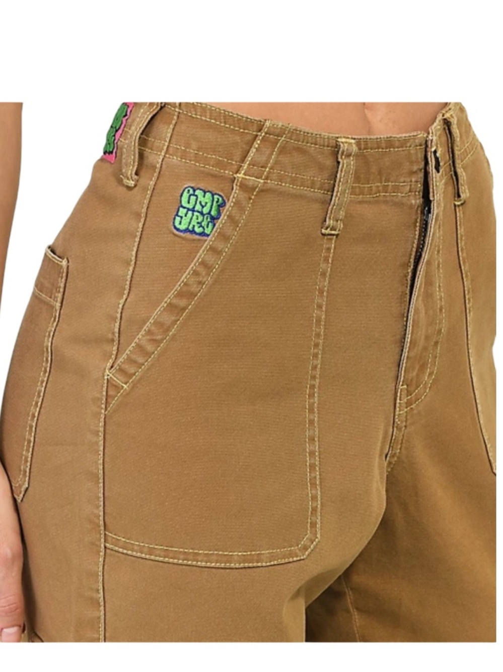 Empyre Carpenter Pants Brown‎ Utility Pockets inseam 29